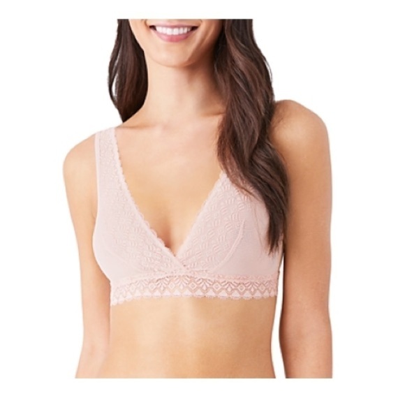 b.tempt'd by Wacoal Womens Net Perfection Bralette, bras Pink,Small - Picture 3 of 5